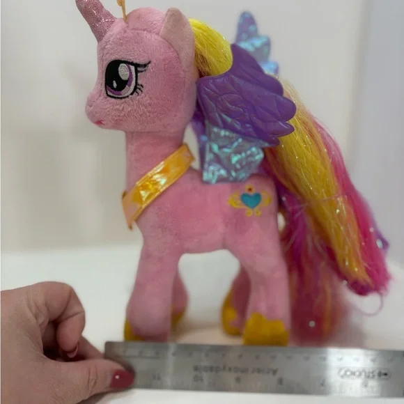 My Little Pony Pink and Yellow Stuffed Animal - Picture 10 of 10